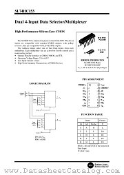 SL74HC153 datasheet pdf System Logic Semiconductor