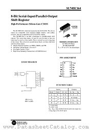 SL74HC164D datasheet pdf System Logic Semiconductor
