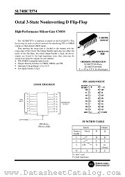 SL74HCT574 datasheet pdf System Logic Semiconductor