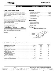 RURU150120 datasheet pdf Intersil