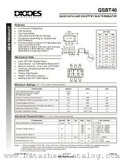 QSBT40-7 datasheet pdf Diodes