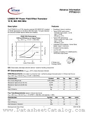 PTF080101S datasheet pdf Infineon