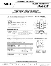 UPA812 datasheet pdf NEC