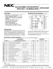 UPC8125 datasheet pdf NEC