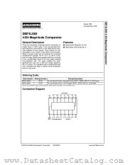 74LS85 datasheet pdf Fairchild Semiconductor