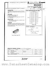 M54565P datasheet pdf Mitsubishi Electric Corporation