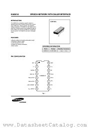 KA8501 datasheet pdf Samsung Electronic