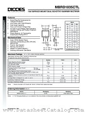 MBRD1035CTL-T datasheet pdf Diodes