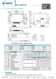 PG12864-O datasheet pdf Powertip Technology