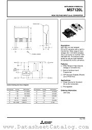 M57120 datasheet pdf Mitsubishi Electric Corporation