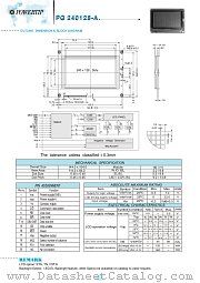 PG240128-A datasheet pdf Powertip Technology