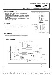M62290 datasheet pdf Mitsubishi Electric Corporation