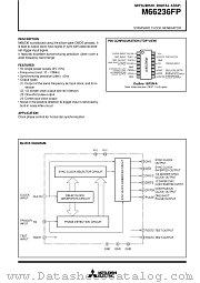 M66236 datasheet pdf Mitsubishi Electric Corporation