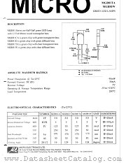 MGB81 datasheet pdf Micro Electronics
