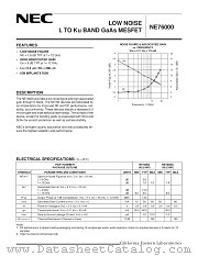 NE76000L datasheet pdf NEC
