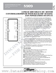 A8909CLB datasheet pdf Allegro MicroSystems