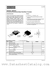 NDP4050 datasheet pdf Fairchild Semiconductor