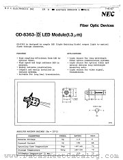 OD-8363 datasheet pdf NEC
