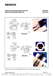 SFH4515 datasheet pdf Siemens