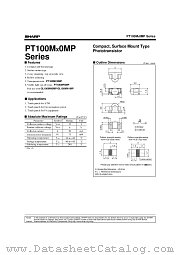 PT100MX datasheet pdf SHARP