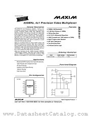 MAX4141CSD datasheet pdf MAXIM - Dallas Semiconductor