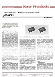 UPD64083 datasheet pdf NEC