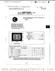 MRFC8004 datasheet pdf Motorola