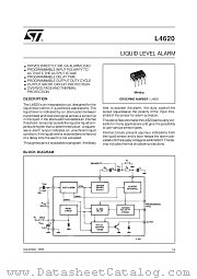 L4620 datasheet pdf ST Microelectronics