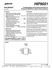 HIP9021IB datasheet pdf Intersil