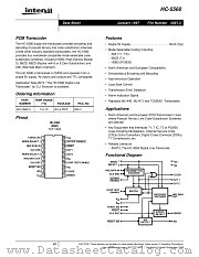 HC-5560 datasheet pdf Intersil