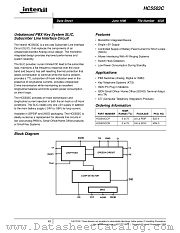 HC5503C datasheet pdf Intersil