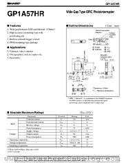 GP1A57 datasheet pdf SHARP