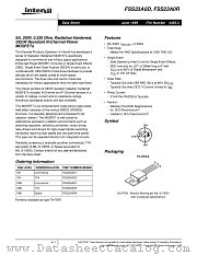 FSS23A0R datasheet pdf Intersil