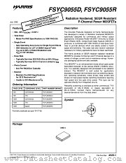 FSYC9055D1 datasheet pdf Intersil