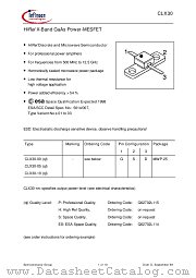 CLX30 datasheet pdf Infineon