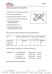 CLX32-05 datasheet pdf Infineon