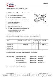 CLY29-05 datasheet pdf Infineon