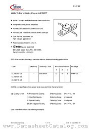 CLY32-00 datasheet pdf Infineon