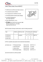 CLY35-05 datasheet pdf Infineon