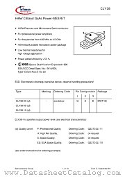CLY38-00 datasheet pdf Infineon