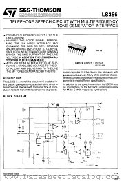 LS356B datasheet pdf ST Microelectronics