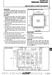 M58412P datasheet pdf Mitsubishi Electric Corporation