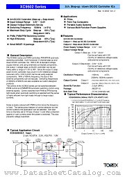 XC95 datasheet pdf Torex Semiconductor
