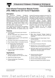 TFDS6401-TR3 datasheet pdf Vishay