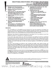 SN54LVTH182652A datasheet pdf Texas Instruments