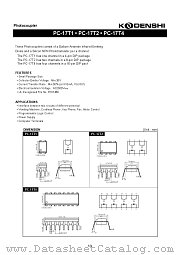 PC-17T2 datasheet pdf Kodenshi Corp