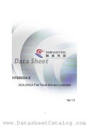 NT68520 datasheet pdf Novatek