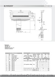 PE1601-001 datasheet pdf Powertip Technology