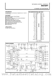 M56789 datasheet pdf Mitsubishi Electric Corporation