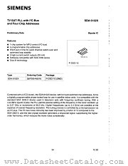 SDA6102X datasheet pdf Siemens